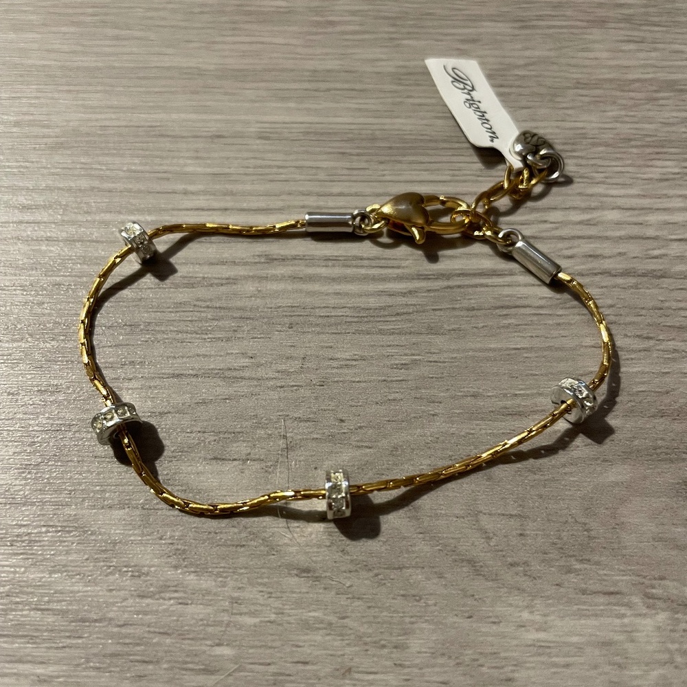 NEW Brighton Bracelet Gold w/ Silver